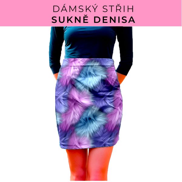 Dámský střih - Dámská sukně Denisa