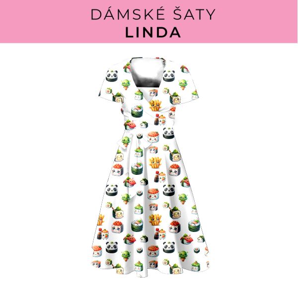 DÁMSKÝ střih - šaty Linda