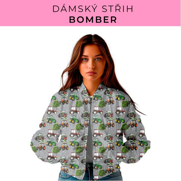 DÁMSKÝ střih - Bomber