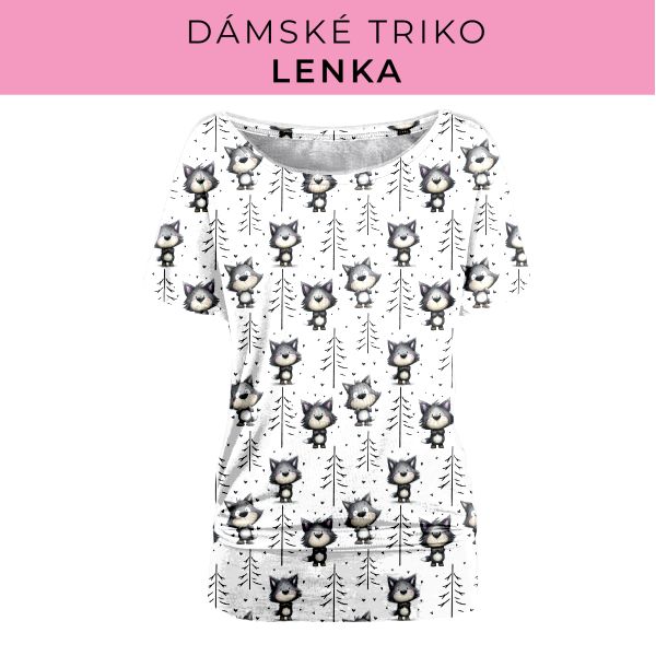 DÁMSKÝ střih - Triko Lenka