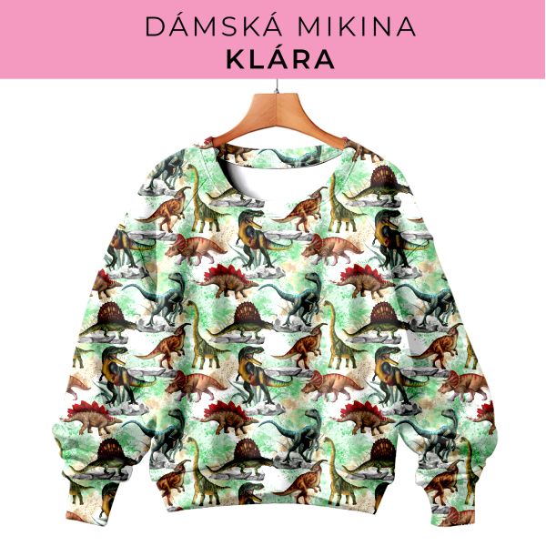 DÁMSKÝ střih - mikina Klára