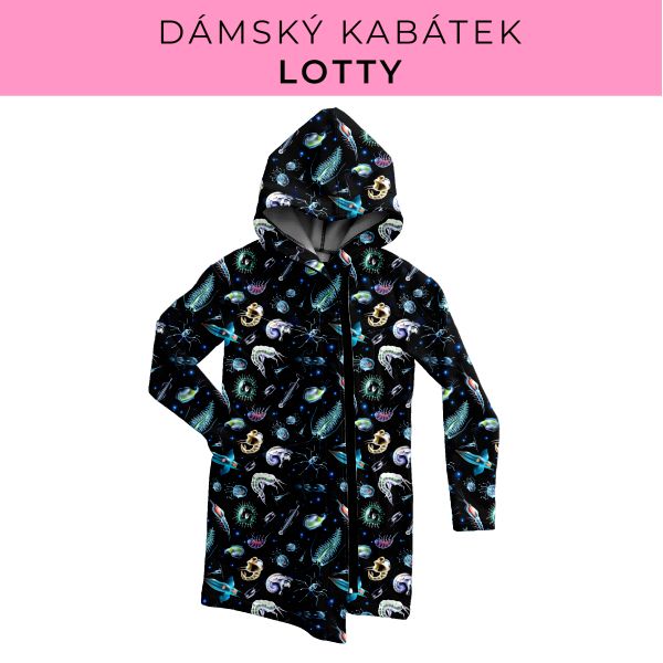 DÁMSKÝ střih - Kabátek Lotty