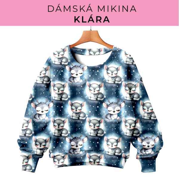 DÁMSKÝ střih - mikina Klára