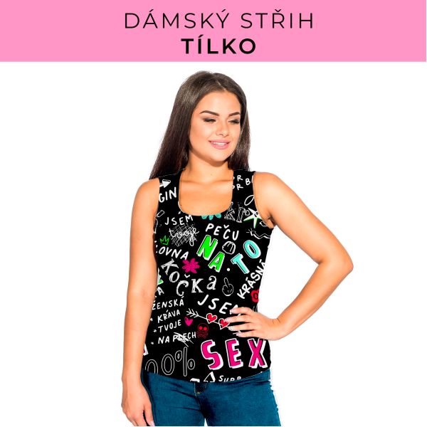 DÁMSKÝ střih - Tílko a kalhoty 