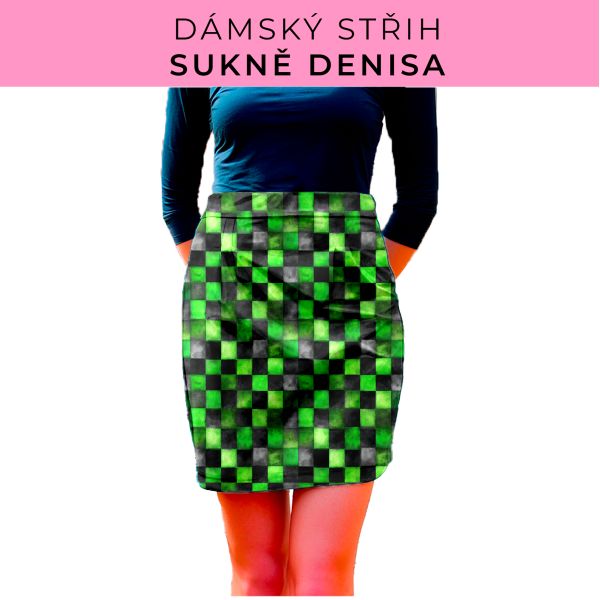 Dámský střih - Dámská sukně Denisa