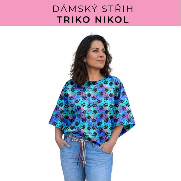 Dámský střih -  triko Nikol