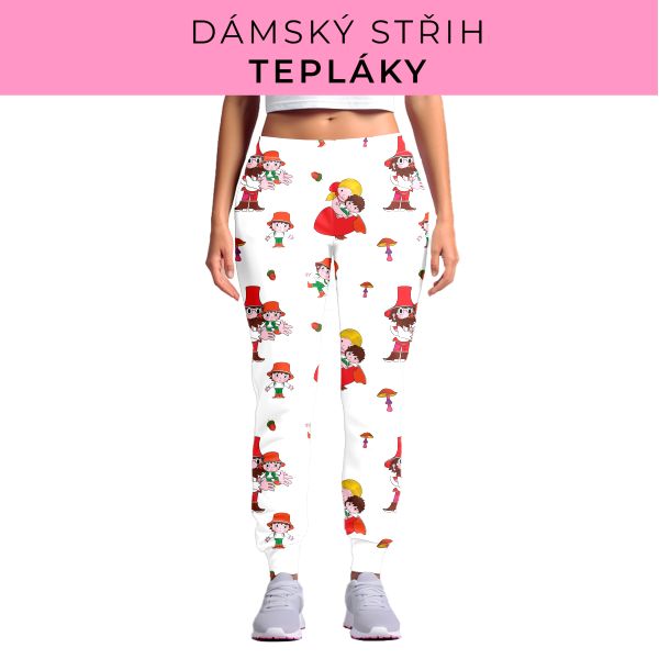 DÁMSKÝ střih - tepláky