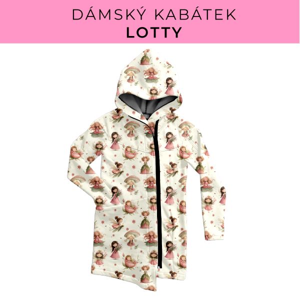 DÁMSKÝ střih - Kabátek Lotty