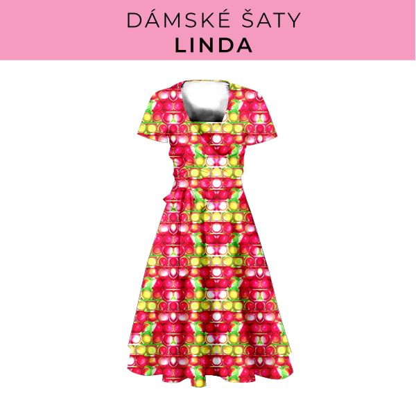 DÁMSKÝ střih - šaty Linda