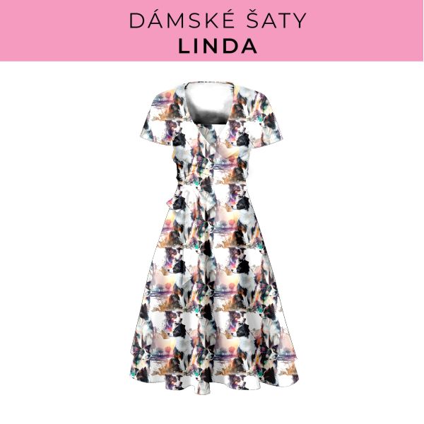 DÁMSKÝ střih - šaty Linda