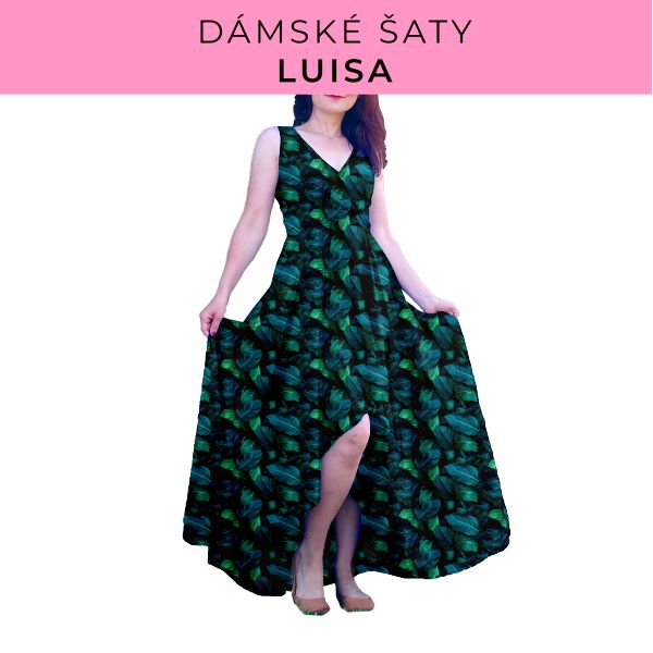 DÁMSKÝ střih - šaty Luisa