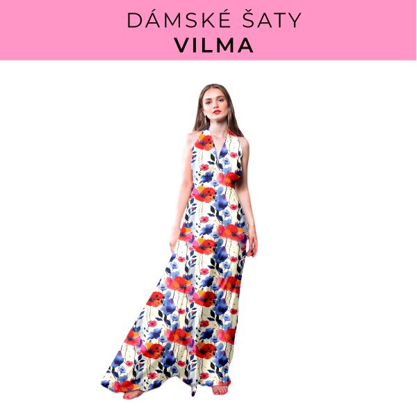 DÁMSKÝ střih - šaty Vilma