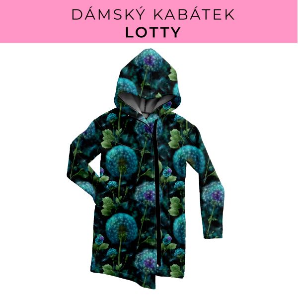DÁMSKÝ střih - Kabátek Lotty