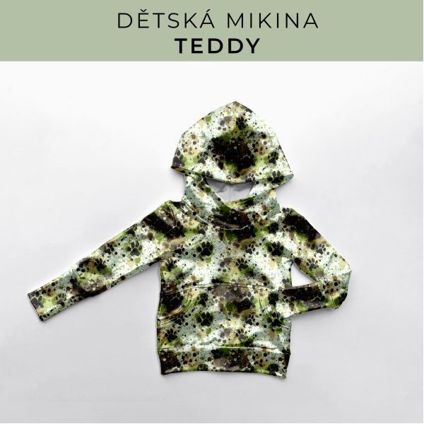 DĚTSKÝ střih - Mikina Teddy