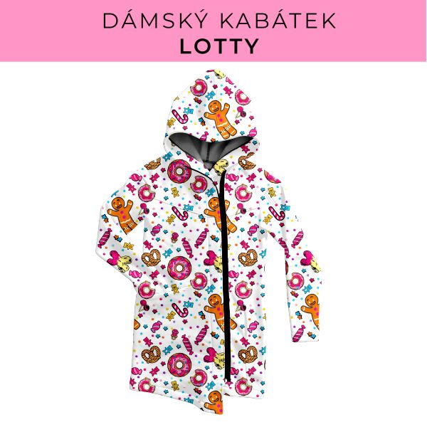DÁMSKÝ střih - Kabátek Lotty