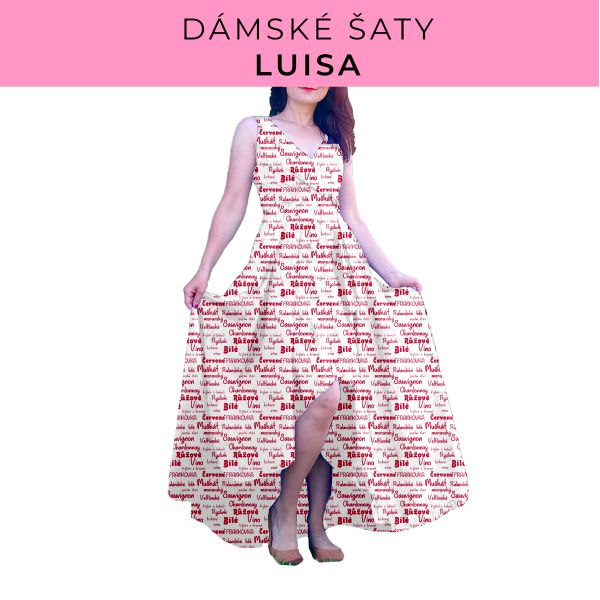 DÁMSKÝ střih - šaty Luisa