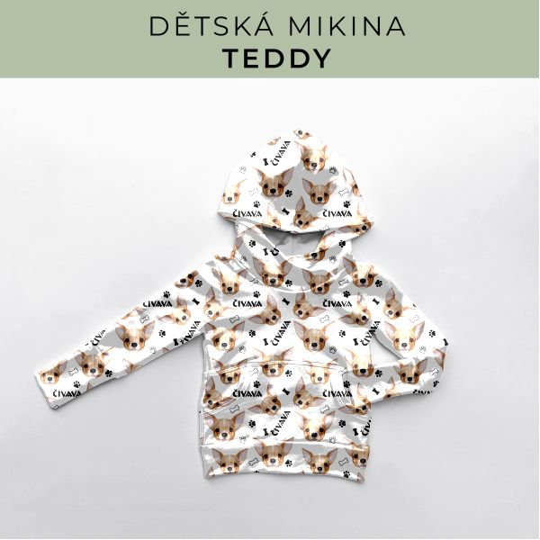 DĚTSKÝ střih - Mikina Teddy