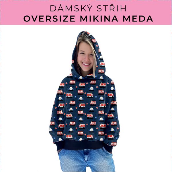 Dámský střih - mikina Meda