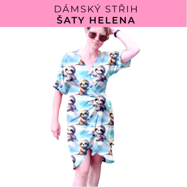 Dámský střih na šaty  Helena