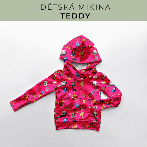 DĚTSKÝ střih - Mikina Teddy