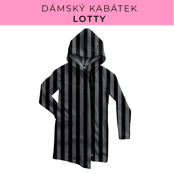 DÁMSKÝ střih - Kabátek Lotty