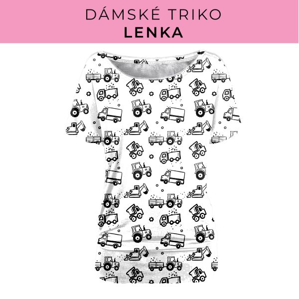 DÁMSKÝ střih - Triko Lenka