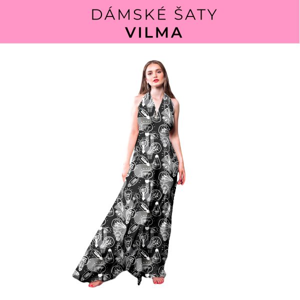 DÁMSKÝ střih - šaty Vilma