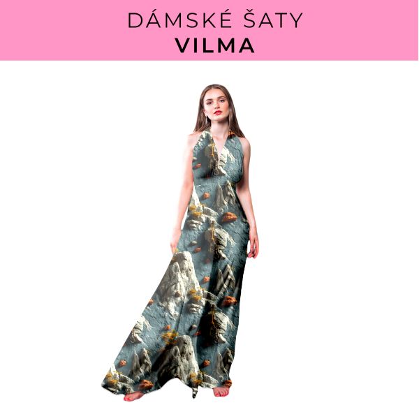 DÁMSKÝ střih - šaty Vilma
