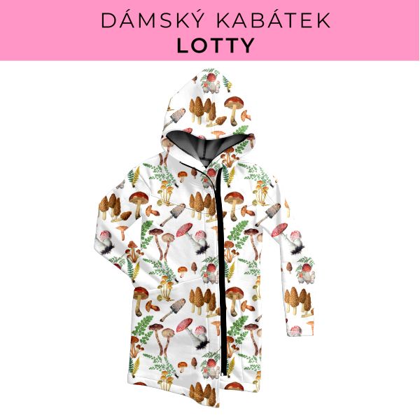 DÁMSKÝ střih - Kabátek Lotty
