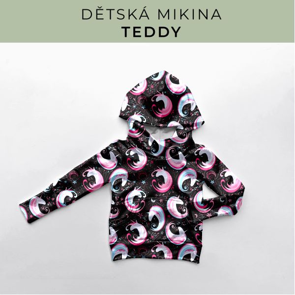DĚTSKÝ střih - Mikina Teddy