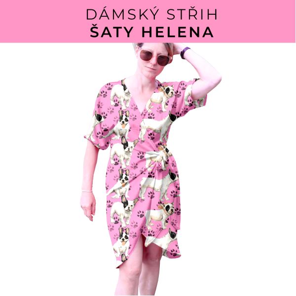 Dámský střih na šaty  Helena