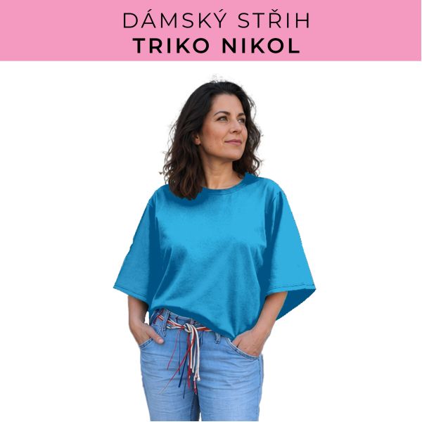 Dámský střih -  triko Nikol