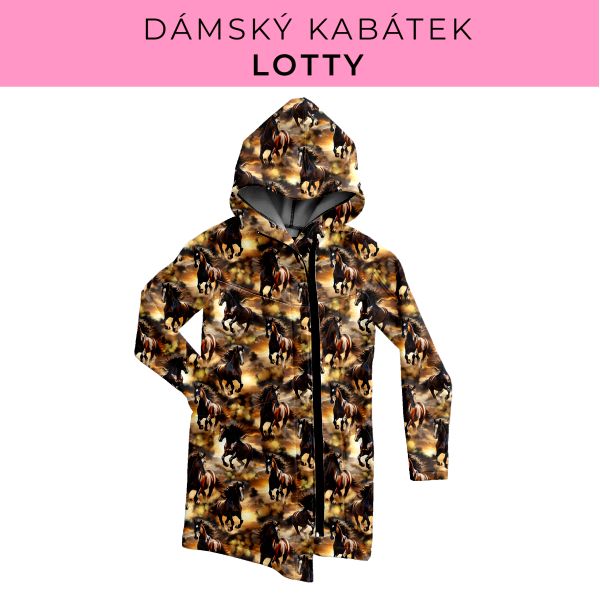 DÁMSKÝ střih - Kabátek Lotty