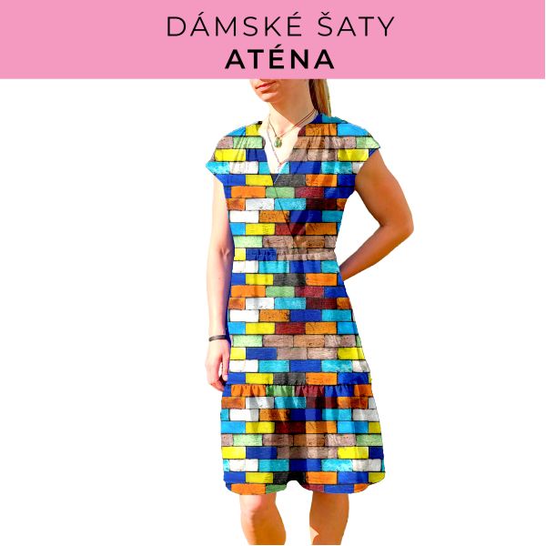 DÁMSKÝ střih - šaty Aténa