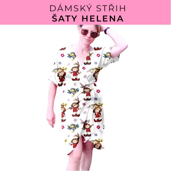 Dámský střih na šaty  Helena