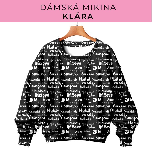 DÁMSKÝ střih - mikina Klára
