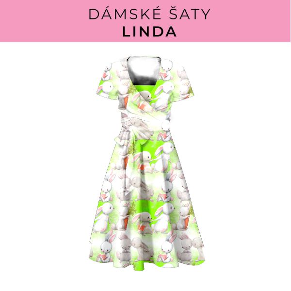 DÁMSKÝ střih - šaty Linda