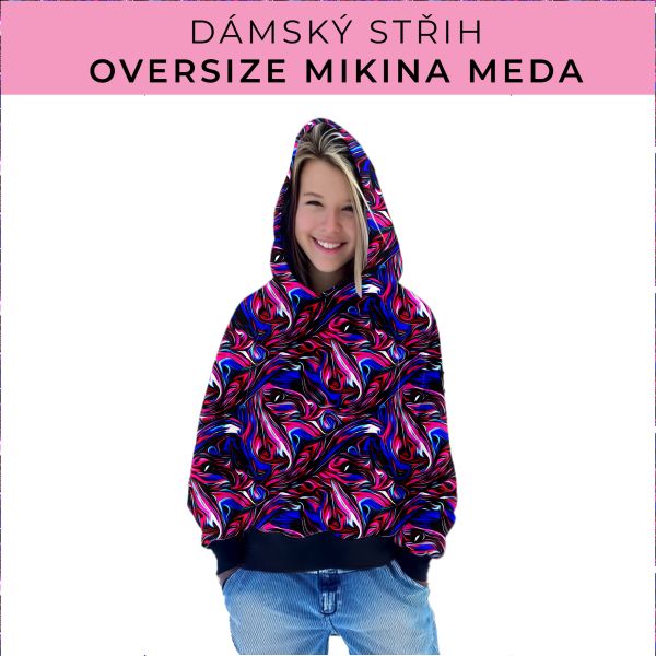 Dámský střih - mikina Meda