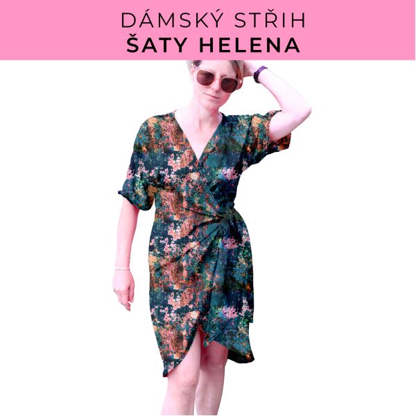 Dámský střih na šaty  Helena