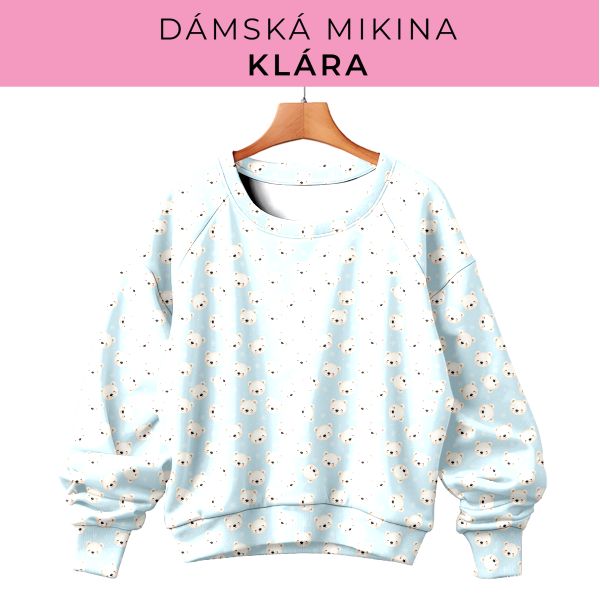 DÁMSKÝ střih - mikina Klára