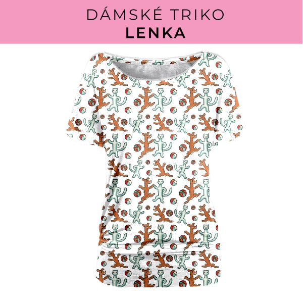 DÁMSKÝ střih - Triko Lenka