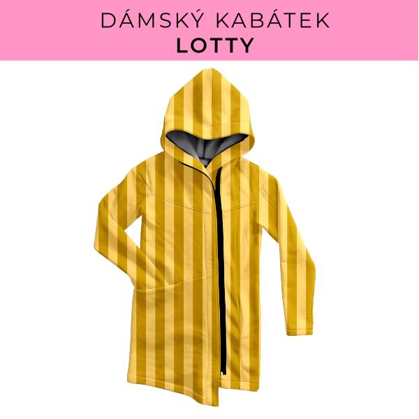 DÁMSKÝ střih - Kabátek Lotty