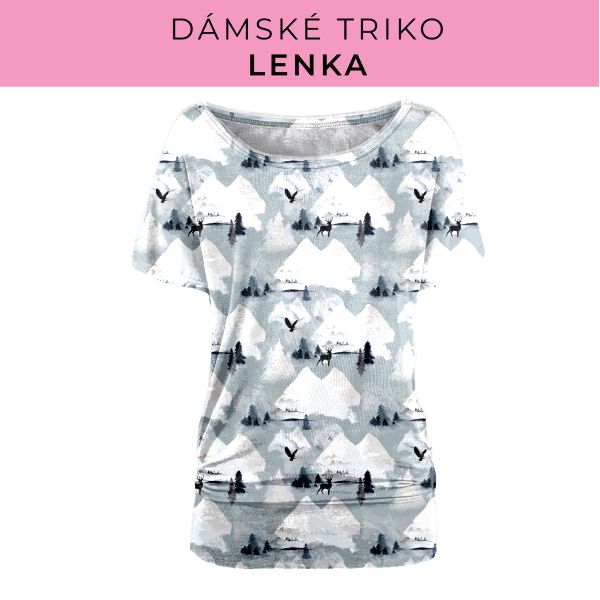 DÁMSKÝ střih - Triko Lenka