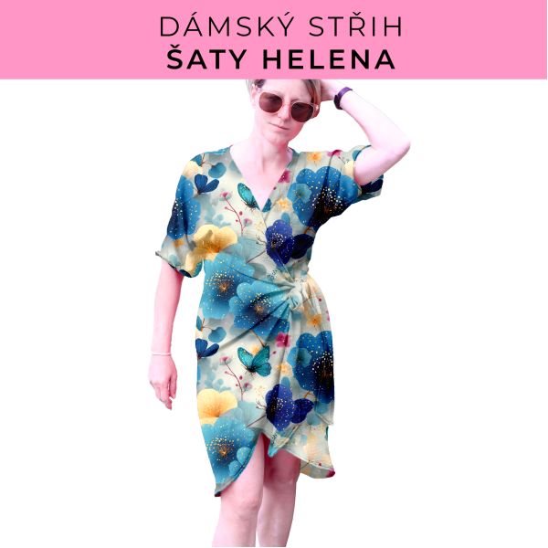 Dámský střih na šaty  Helena