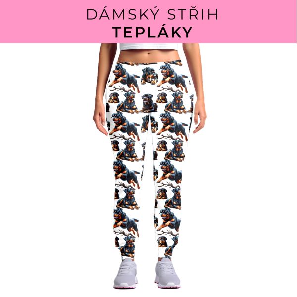 DÁMSKÝ střih - tepláky