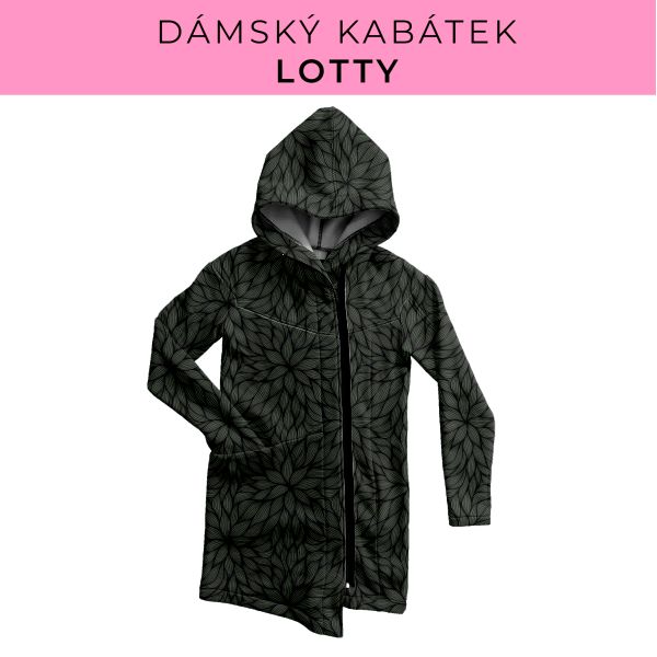 DÁMSKÝ střih - Kabátek Lotty