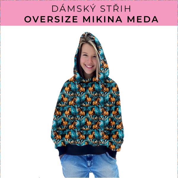 Dámský střih - mikina Meda