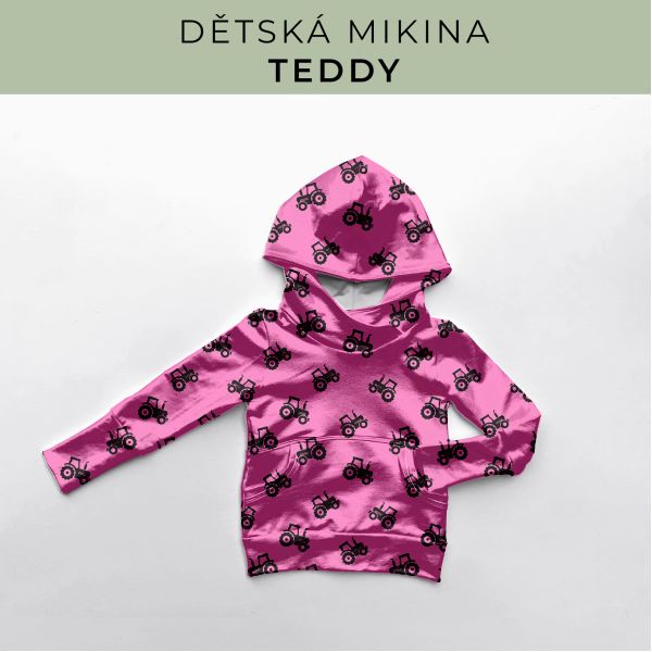 DĚTSKÝ střih - Mikina Teddy