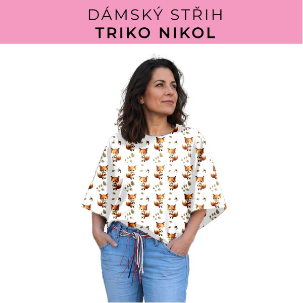 Dámský střih -  triko Nikol