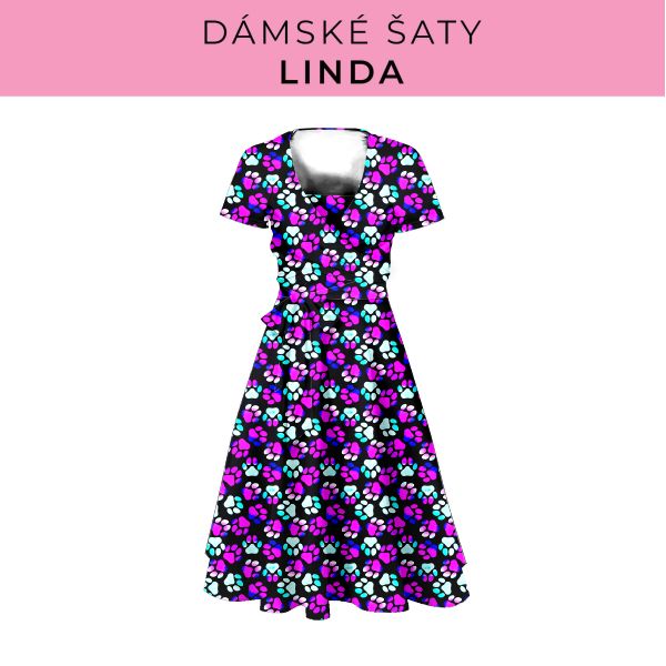 DÁMSKÝ střih - šaty Linda